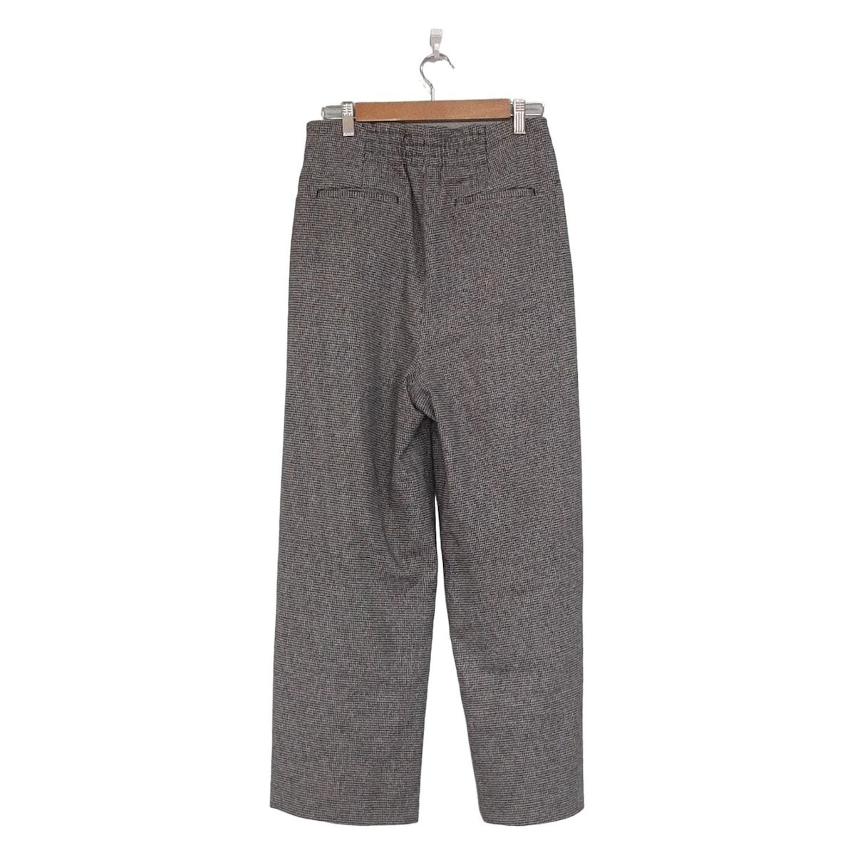 VERMEIL par iena ウール チェックパンツ 38 美品 日本製 セール】Li/E/R/Pu チェック2タックパンツ◇（その他パンツ