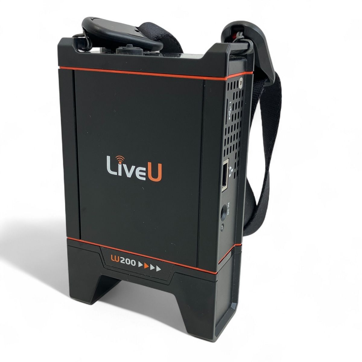 三信電気 LiveU LU200 LU200-SVB 小型送信機 モバイル中継装置 ジャンク Z10053315