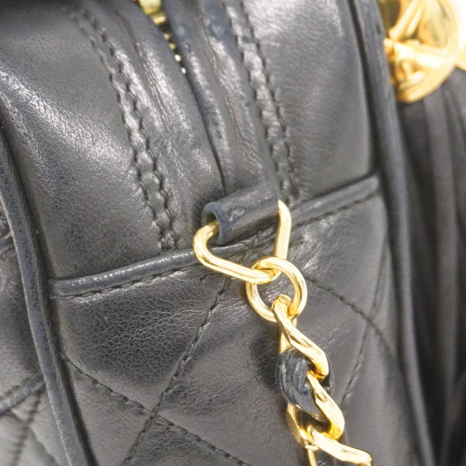 【美品❗✨】シャネル　CHANEL　マトラッセ　チェーンショルダー　ラムスキン CHANEL マトラッセ チェーンショルダーバッグ 16番台 ラムスキン