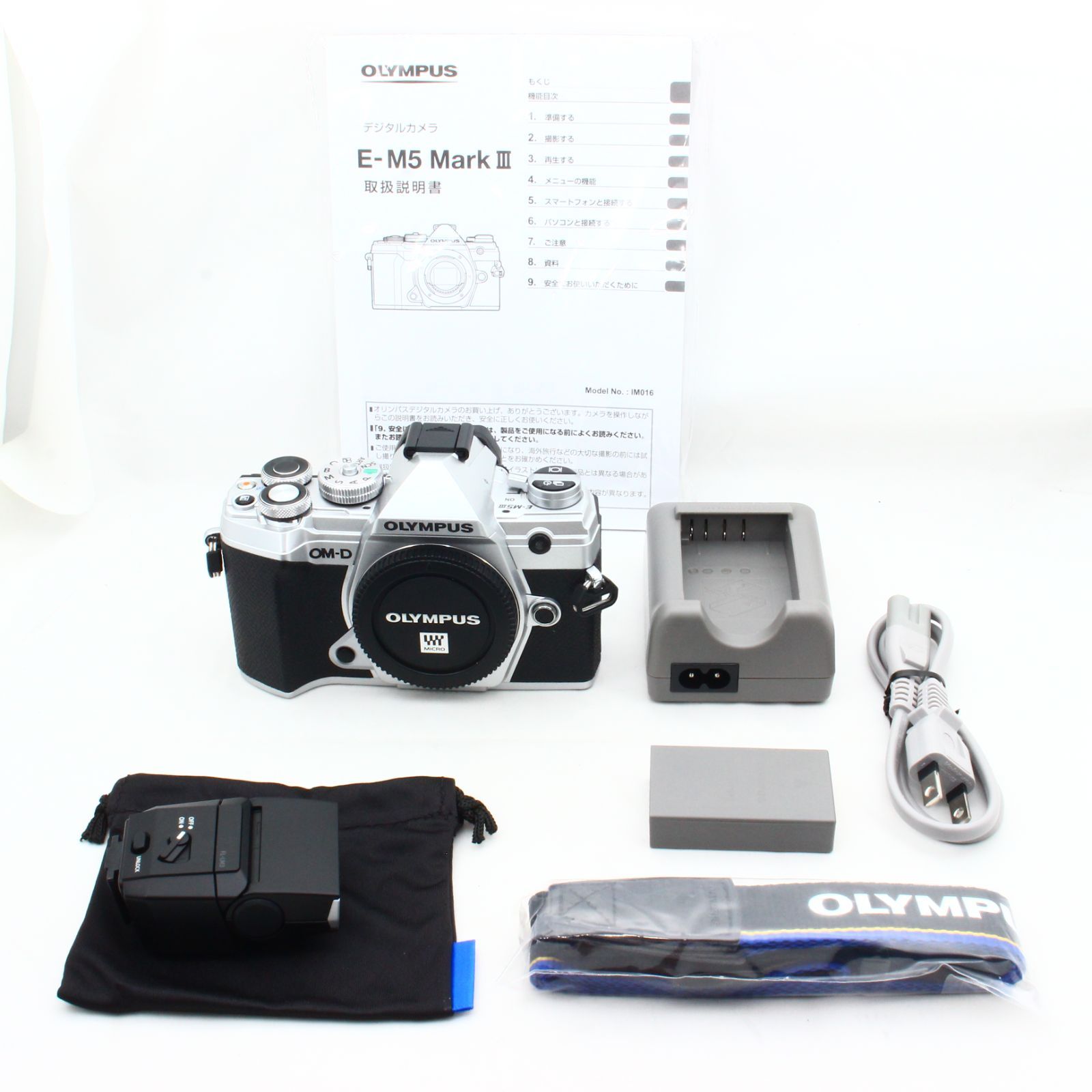 OLYMPUS 一眼レフ OM-D E-M10 ボディ シルバー オリンパス OM-D E-M1