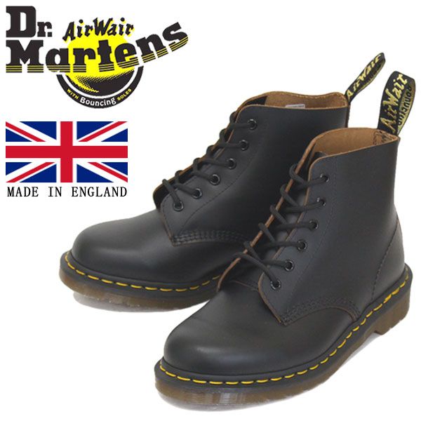 Dr.Martens (ドクターマーチン) 26075001 VINTAGE 101 6EYE レザーブーツ BLACK Dr.Martens UK8-約27.0cm