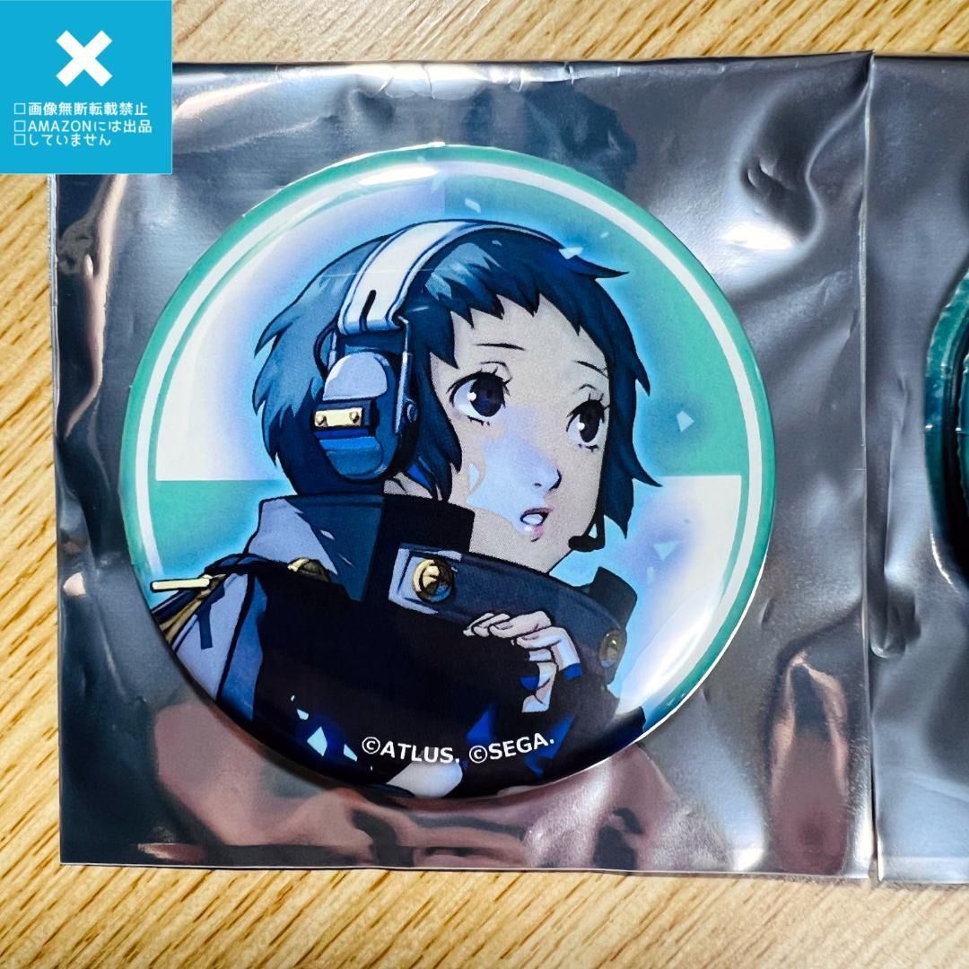 ペルソナ3 リロード トレーディング缶バッジ 山岸風花 2個セット