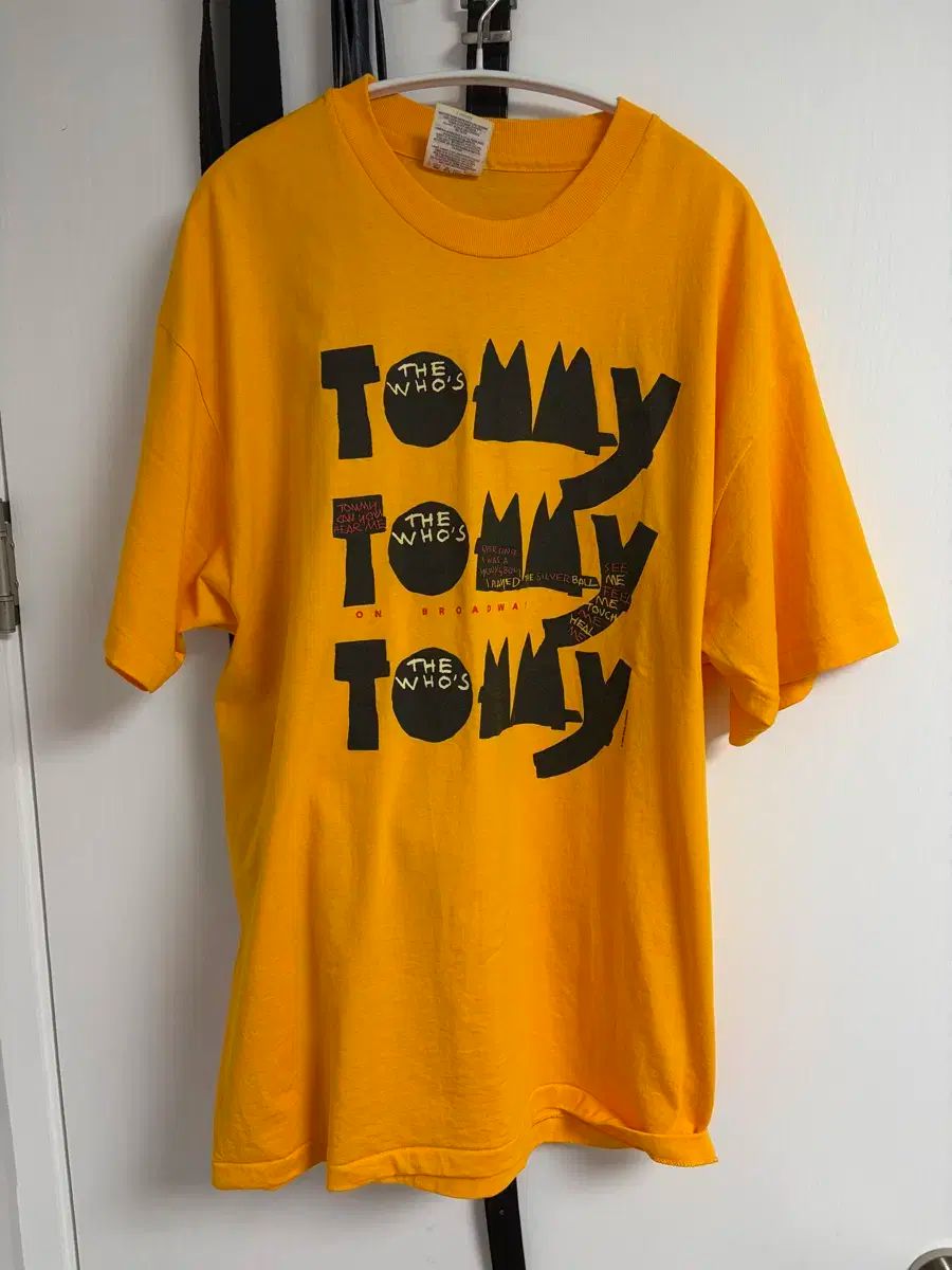 XL 9Os THE WHO トミー ザ フー ヴィンテージ バンドTシャツ