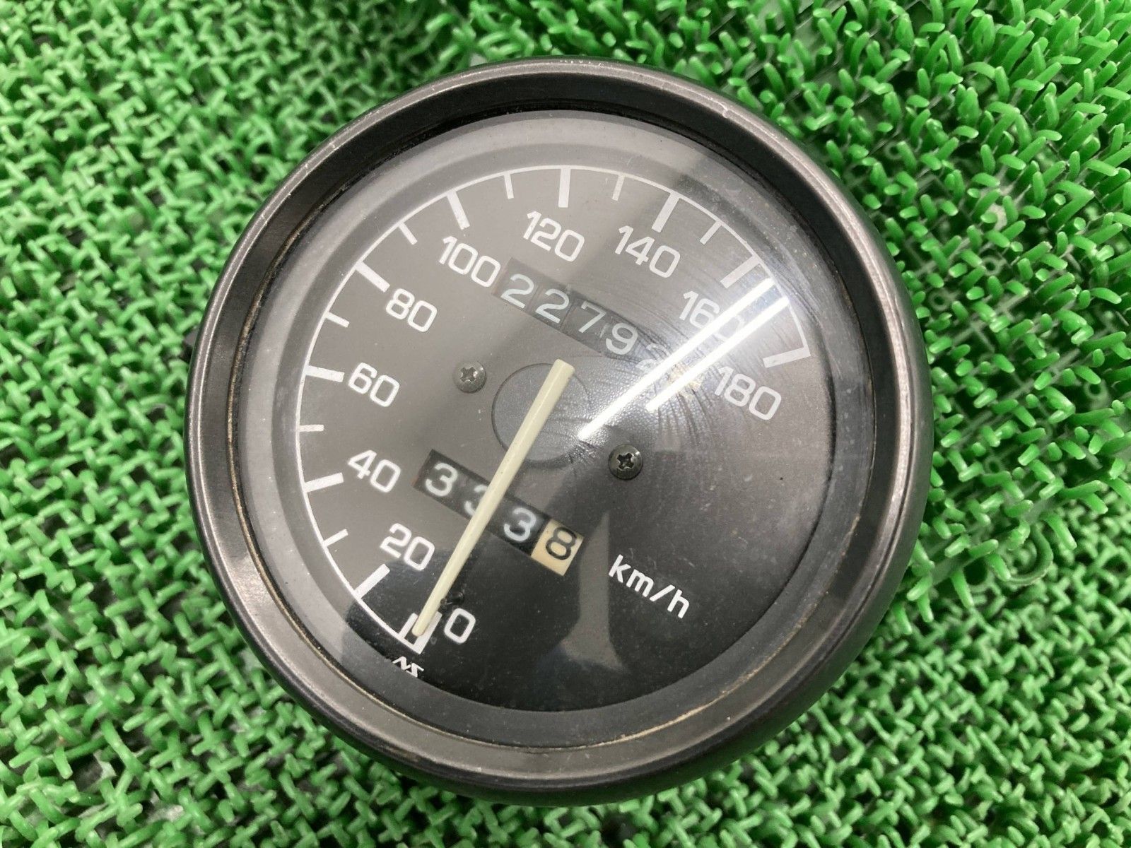 FZR250 スピードメーター ヤマハ 純正 バイク 部品 2KR 修復素材に コケキズ無し 品薄 品 車検 Genuine 30