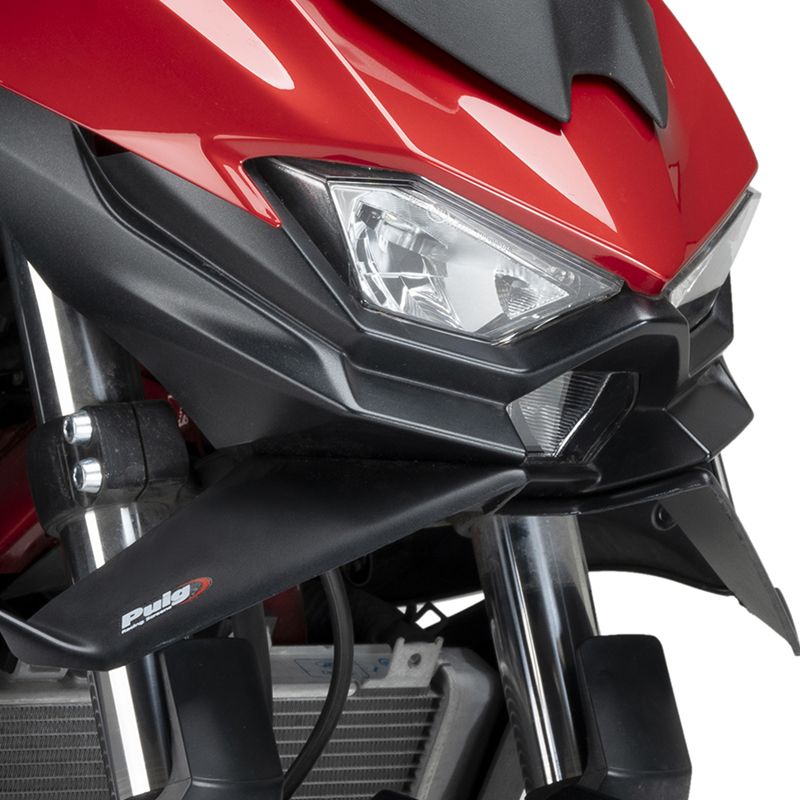 Puig 22190J DOWNFORCE NAKED FRONTAL SPOILERS [MATT BLACK