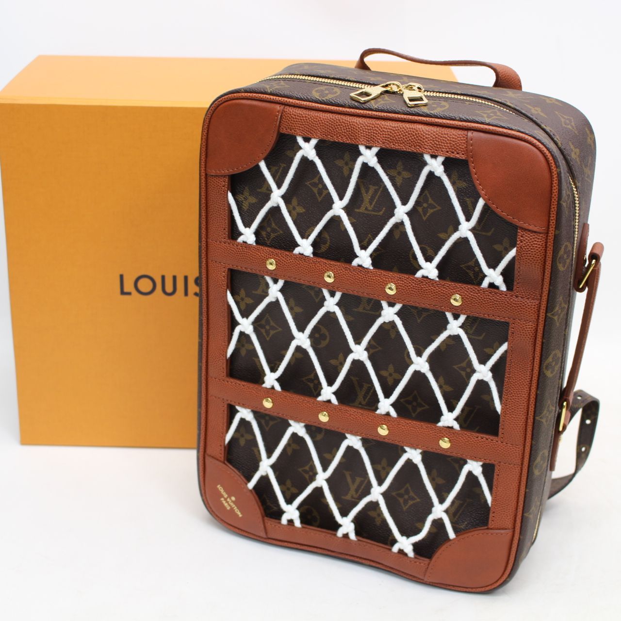 ルイヴィトン モノグラム(LVxNBA) シューズ ボックス バックパック  