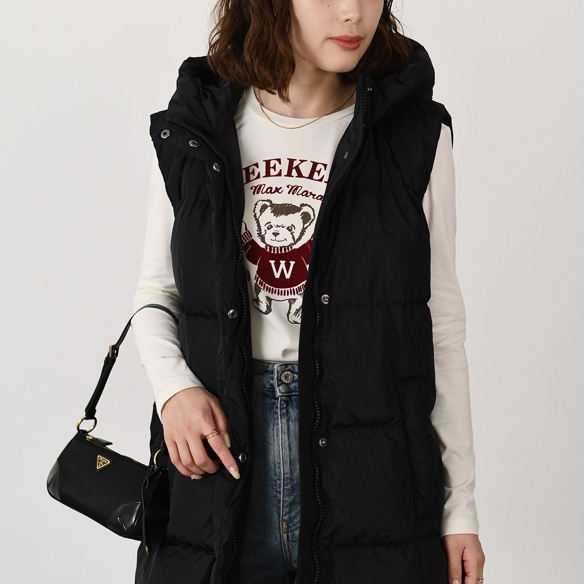 Weekend Max Mara ウィークエンド マックスマーラ ロングベスト
