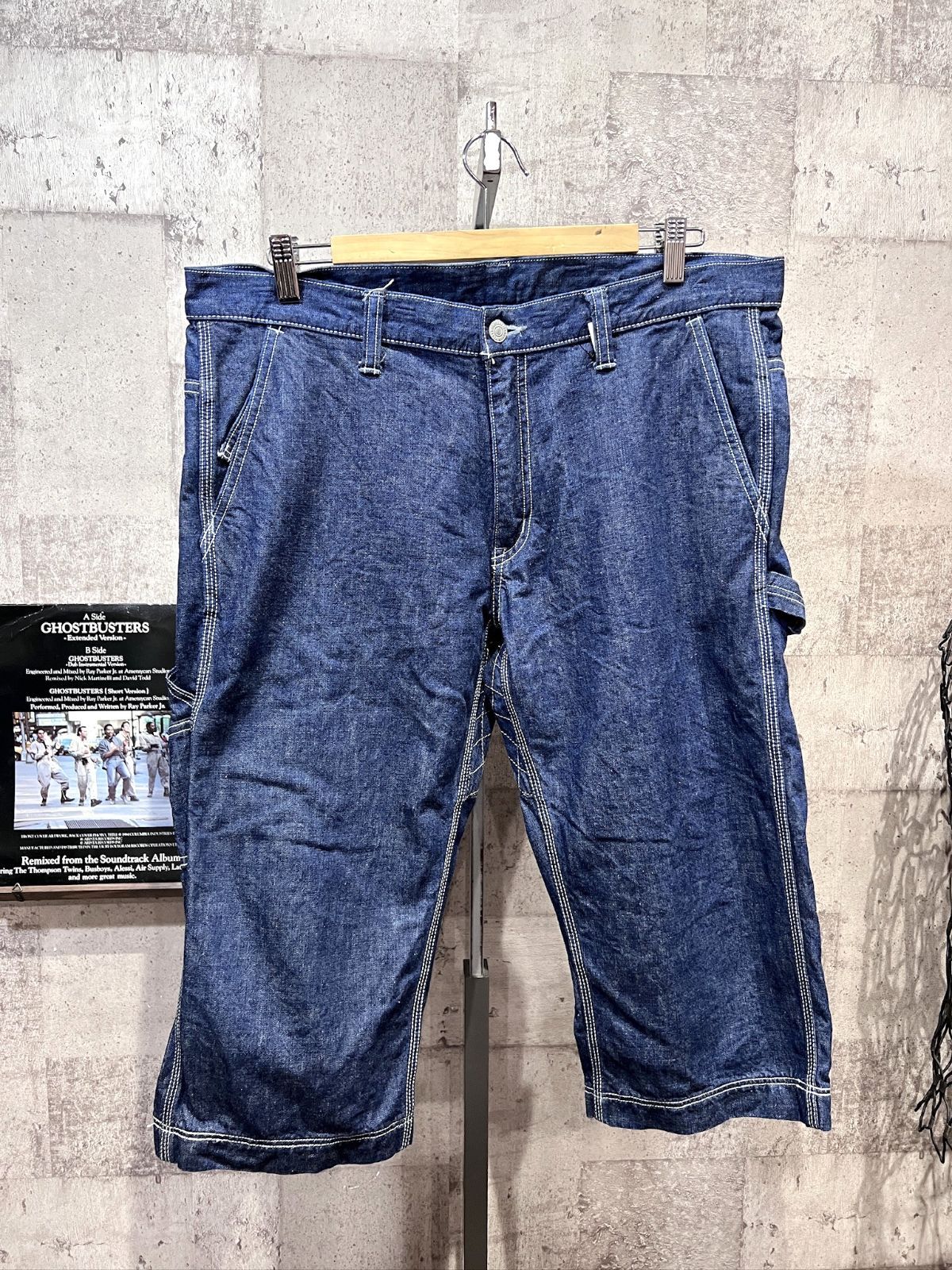美品 桃太郎ジーンズ 10.5ozデニム リフレクターダブルヒップ