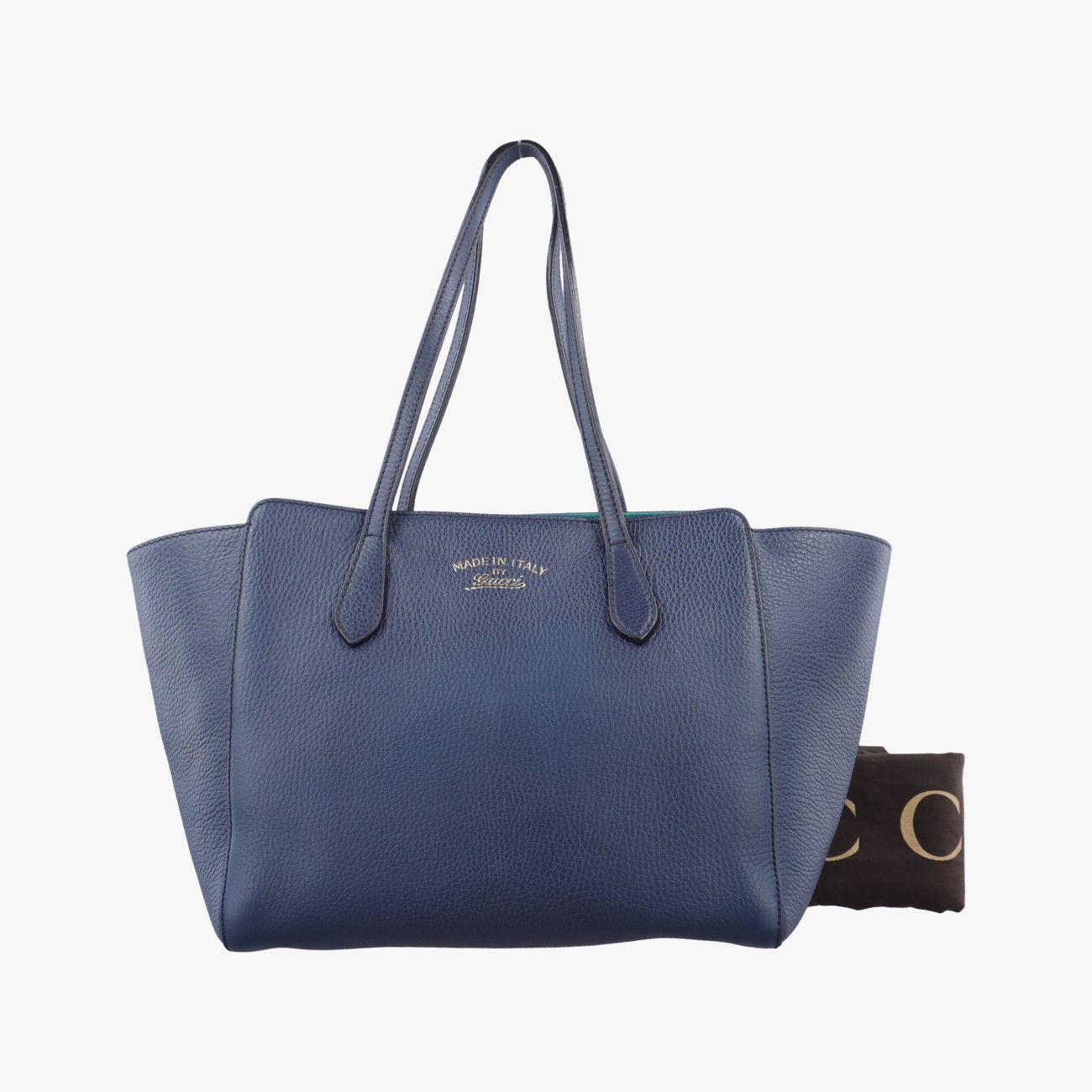 グッチGucciスウィングブルーレザー354408A016321437
