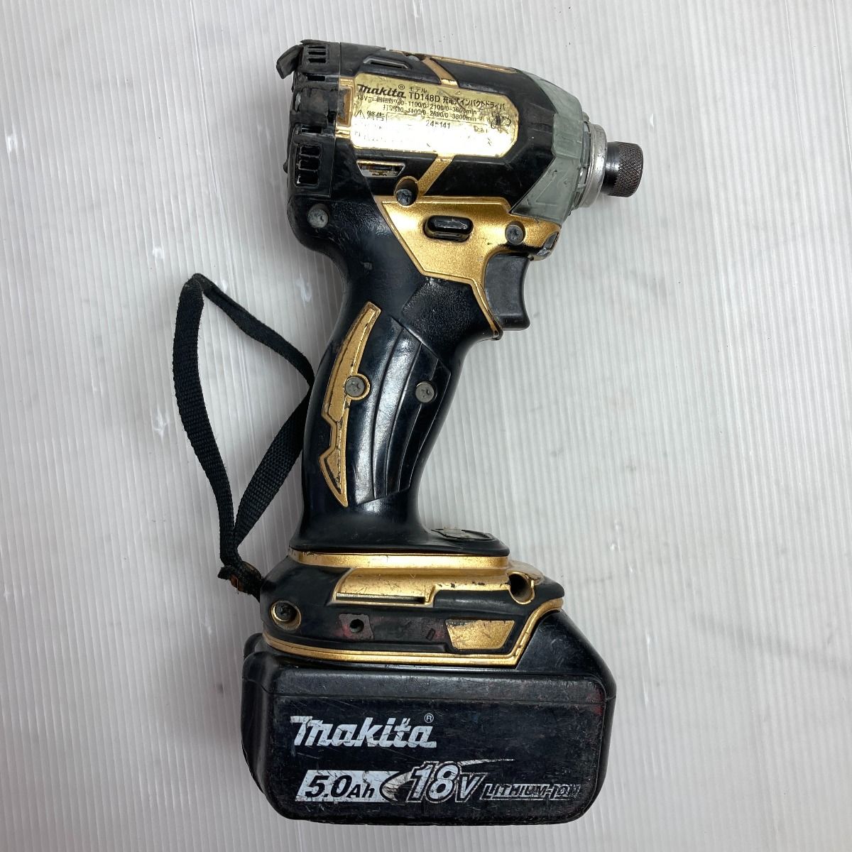 マキタ TD148D 18V インパクトドライバー ゴールド マキタ TD148D 18V インパクトドライバー ゴールド