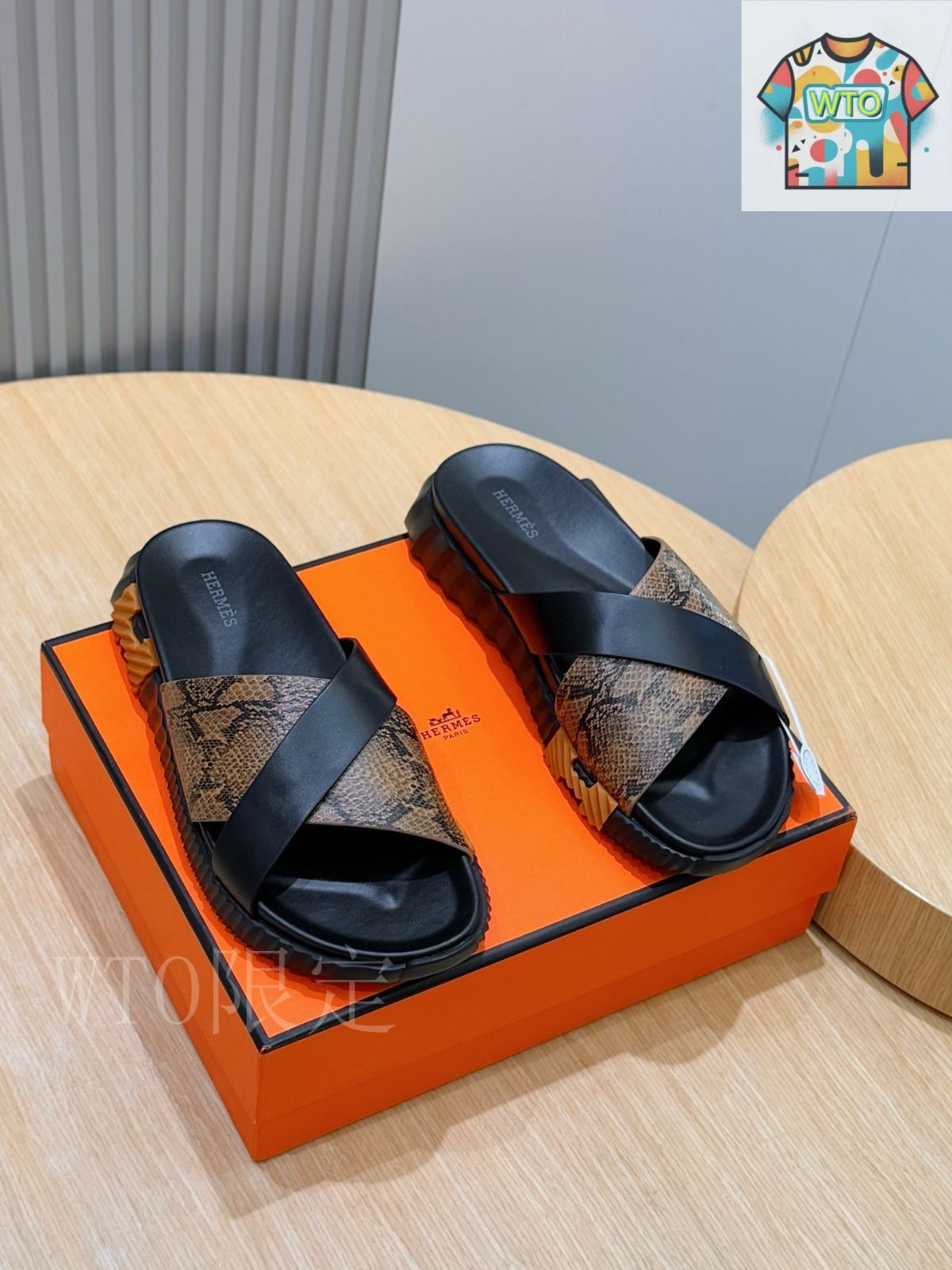 HERMES エルメス メンズ サンダル スリッパ09 - メルカリ