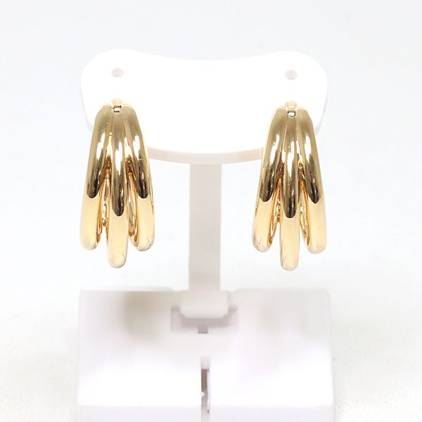 K18YG フープ ピアス [g173-67］ ete｜K18YG フープ ピアス | Rakuten