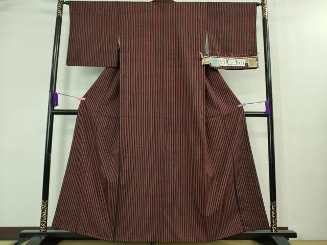 平和屋着物□上質な紬 霞文 正絹 逸品 AAAU3883fw