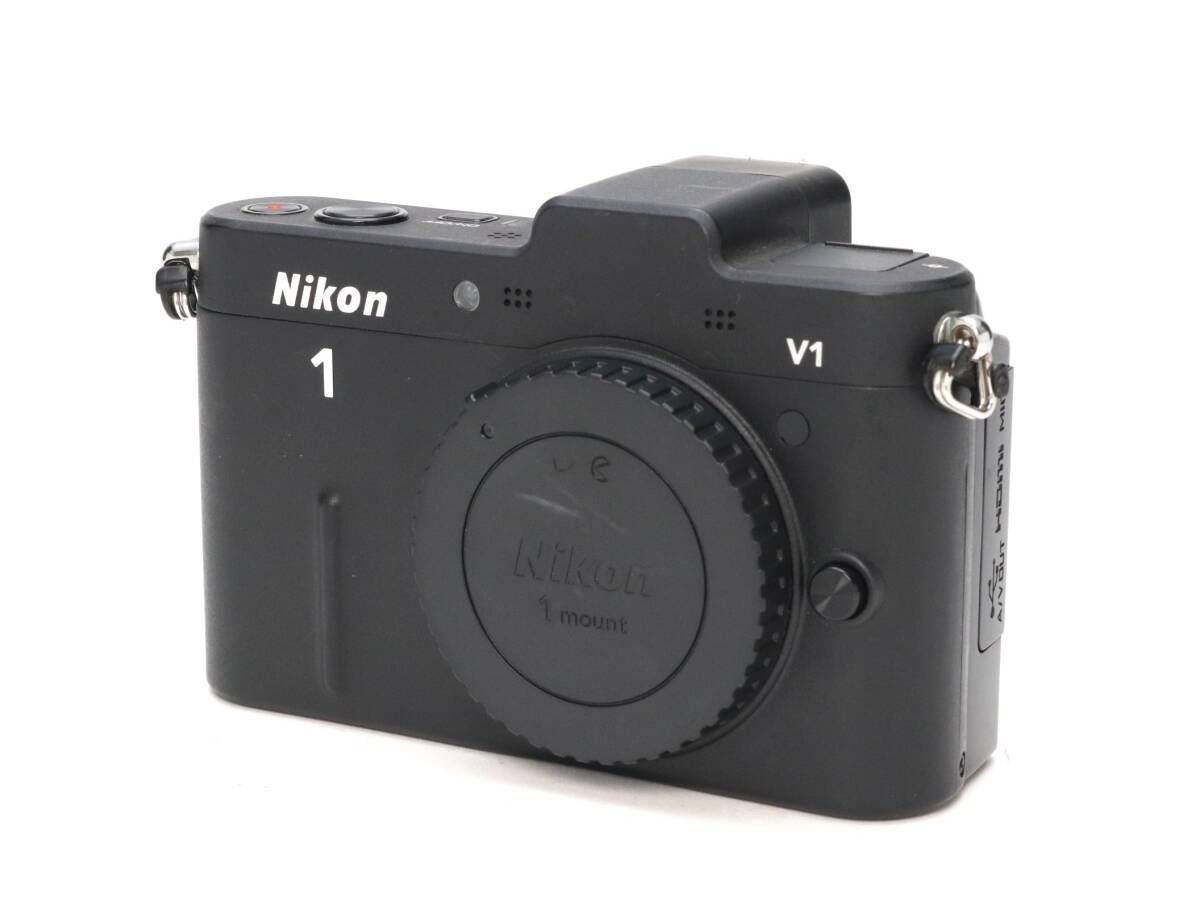 B 並品 Nikon ニコン 1 V ボディ ブラック シャッター数 2 初期不良 可 110 87
