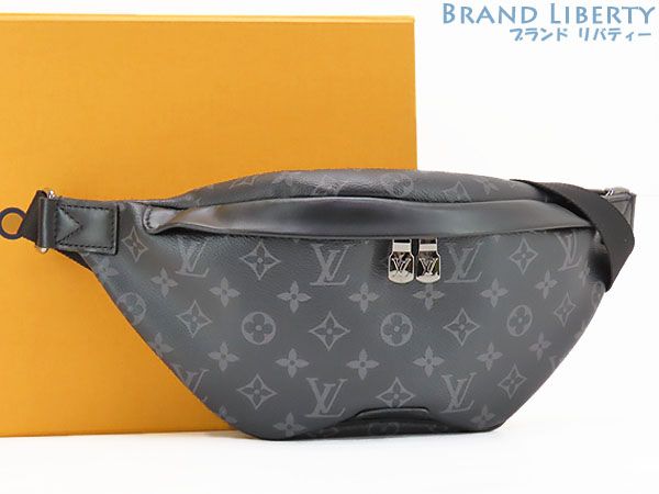 新品同様】ルイヴィトン LOUIS VUITTON モノグラム エクリプス ディスカバリー バムバッグ PM ウエストバッグ ウエストポーチ  ボディバッグ スリングバッグ ブラック M46035 - メルカリ