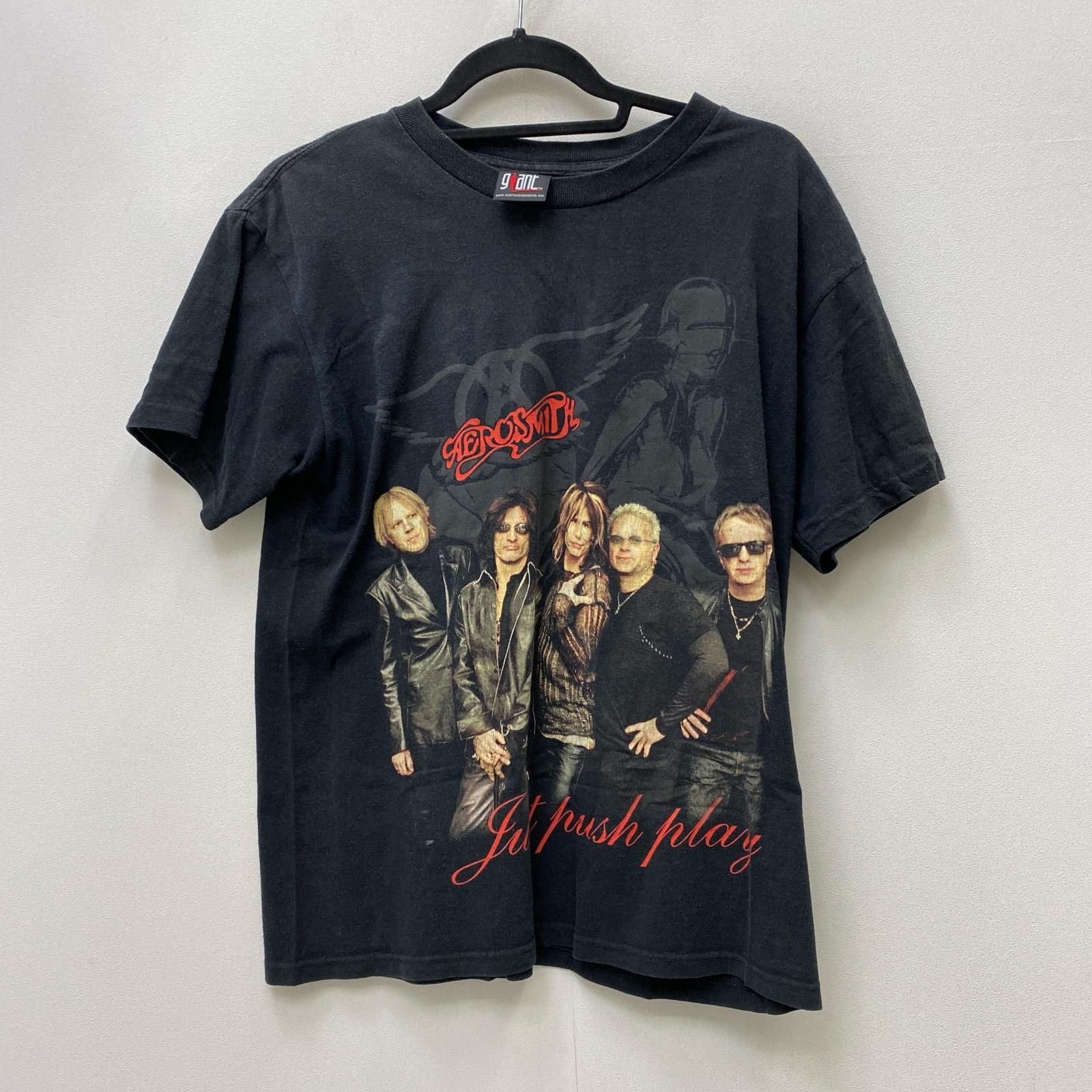 【加古川店】 中古 VINTAGE衣料 | ヴィンテージイリョウ 半袖シャツ AEAEROSMITH:SORAYAMA JUST PUSH PLAY TEE vintage衣料 ブラック 【101】
