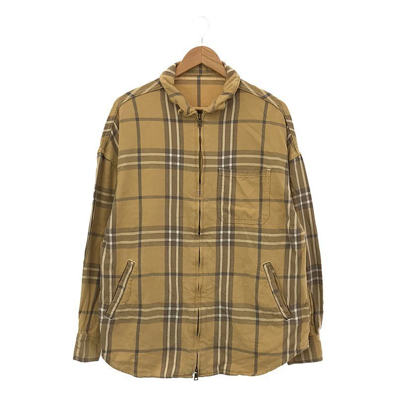 Deuxieme Classe / ドゥーズィエムクラス | チェックZIPシャツ