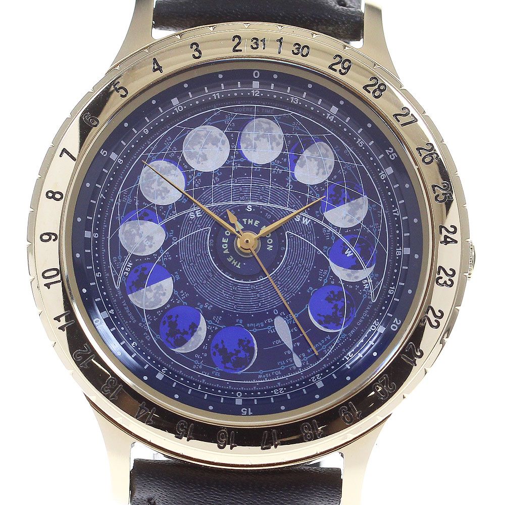 シチズン CITIZEN CAL-4P85 カンパノラ コスモサイン クォーツ メンズ美品保証書付き_821913