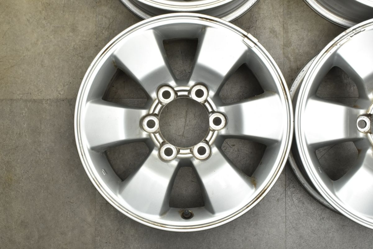 ハイラックスサーフ 215 純正ホイール 4本セット 6穴 ハイエース ハイラックスサーフ 215 純正ホイール 4本セット 6穴 ハイエース