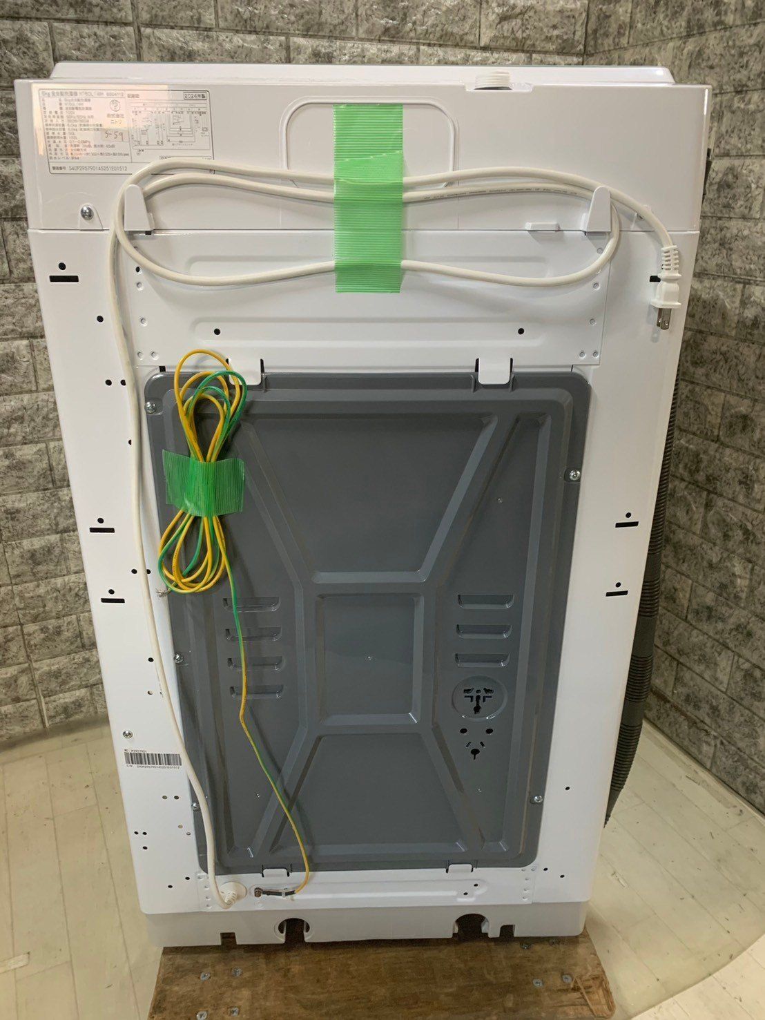 【高年式】大阪送料無料★3か月保障付★2024年★NT60L1WH★IS-491 高年式】大阪送料無料☆3か月保障付き☆洗濯機☆ニトリ☆6kg☆2024年