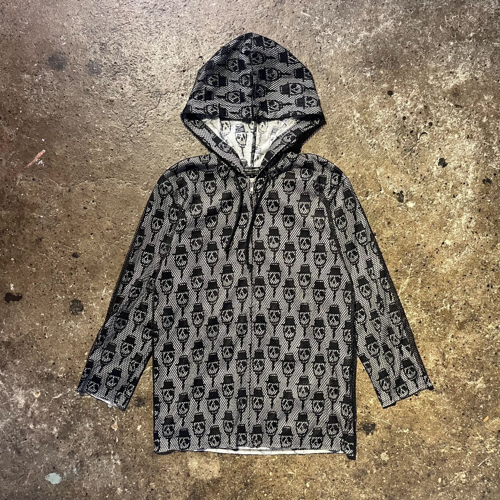 COMME des GARCONS HOMME PLUS 11ss メッシュレイヤードスカル