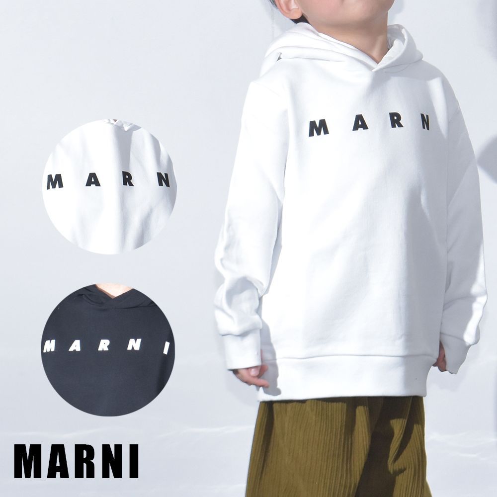 マルニ パーカー フーディ プルオーバー キッズ レディース ロゴ