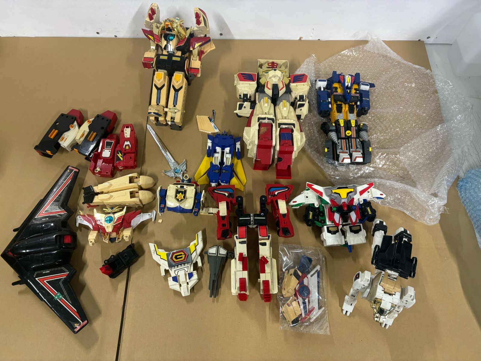 MO-00134 超巨大合体 グレートエクスカイザー 本体 当時物 勇者王 