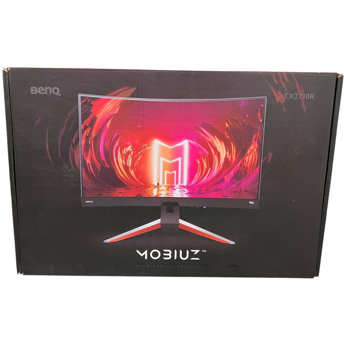 BenQ MOBIUZ EX2710R 湾曲ゲーミングモニター 低 価格