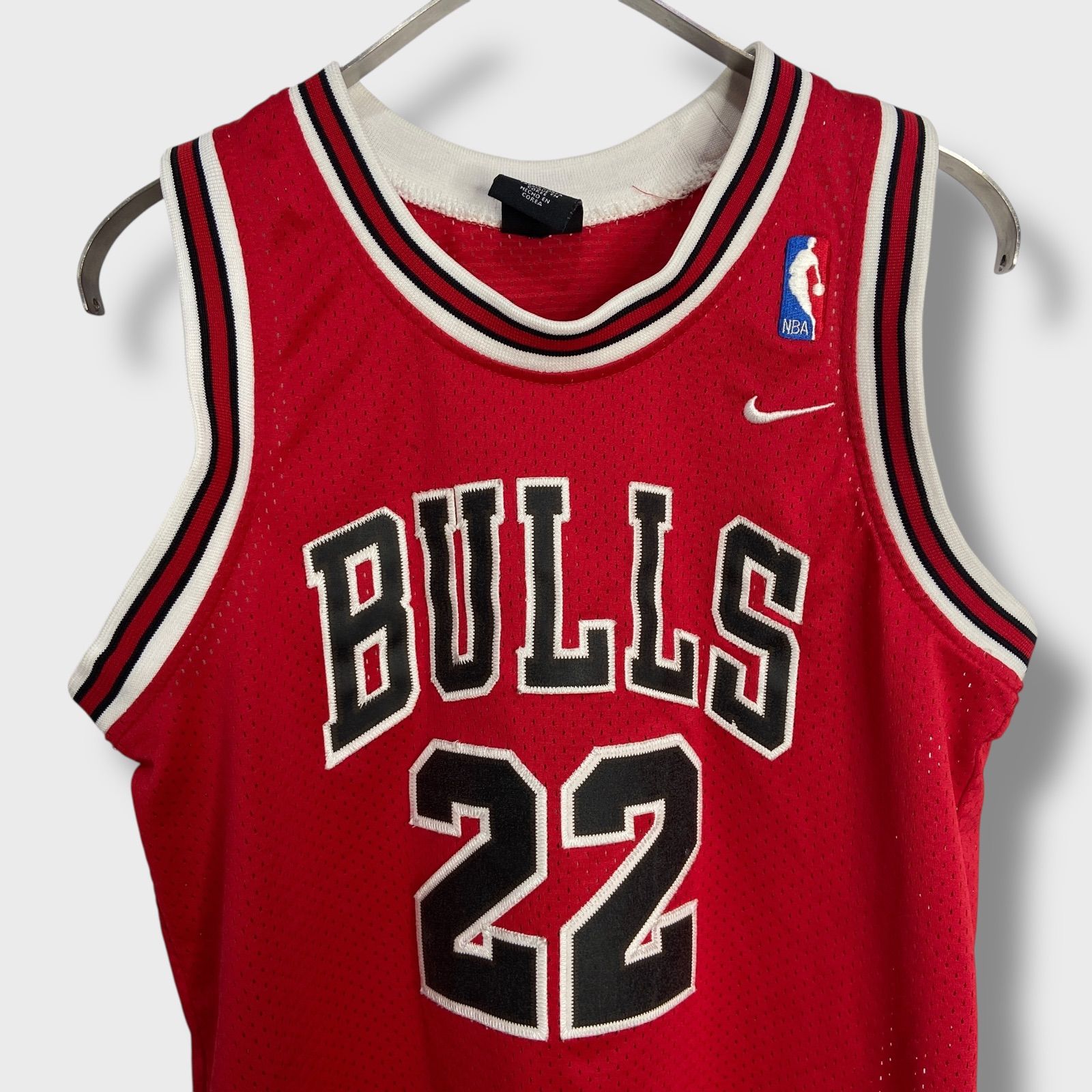 ☆NIKE☆ナイキチーム☆NBA☆シカゴ・ブルズ☆ゲームシャツ☆バスケ