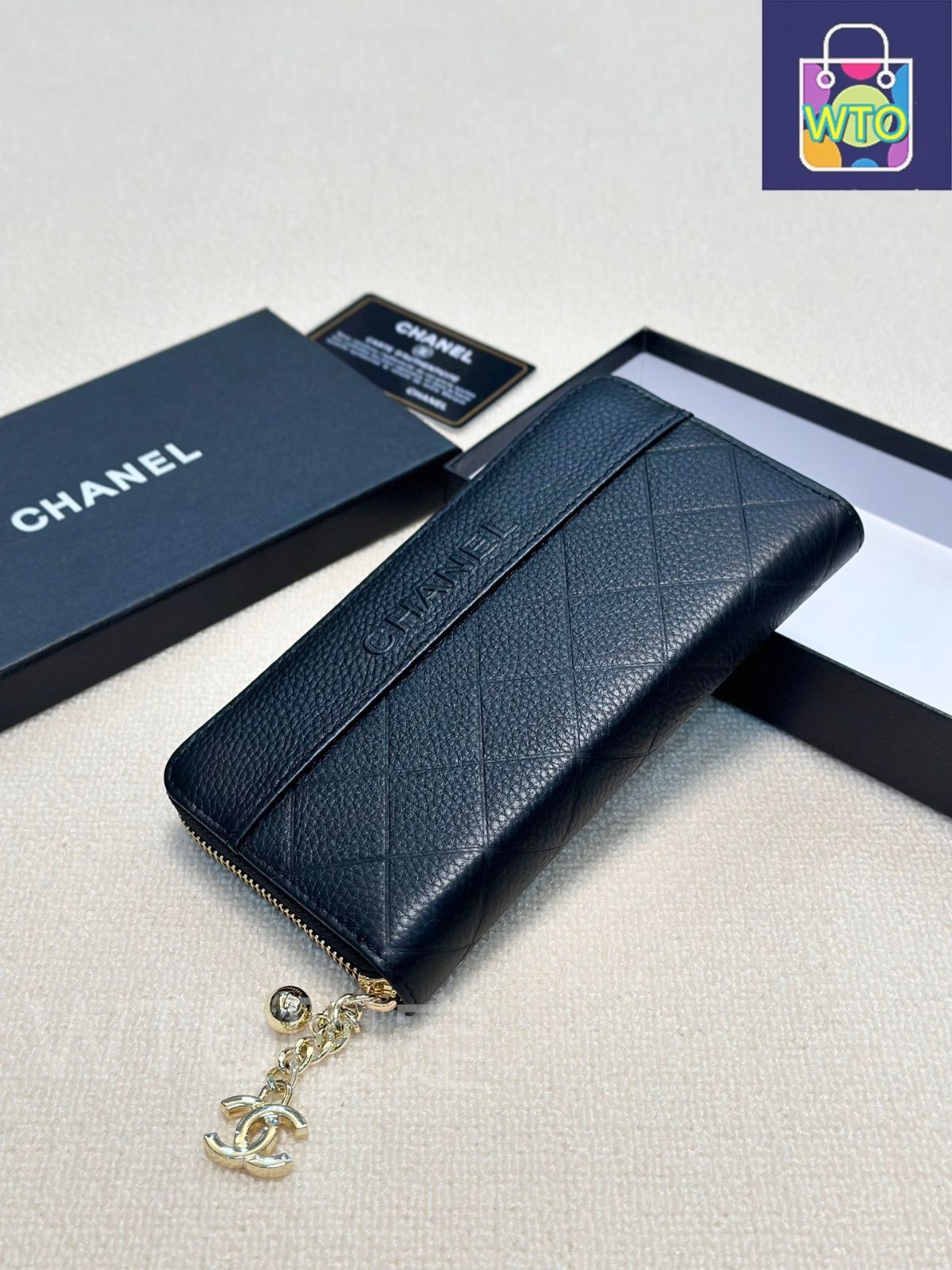 【CHANEL】シンプルなエレガンスと機能性 人気ジップウォレット 今日特価】Chanel シャネル シングルジッパーウォレット