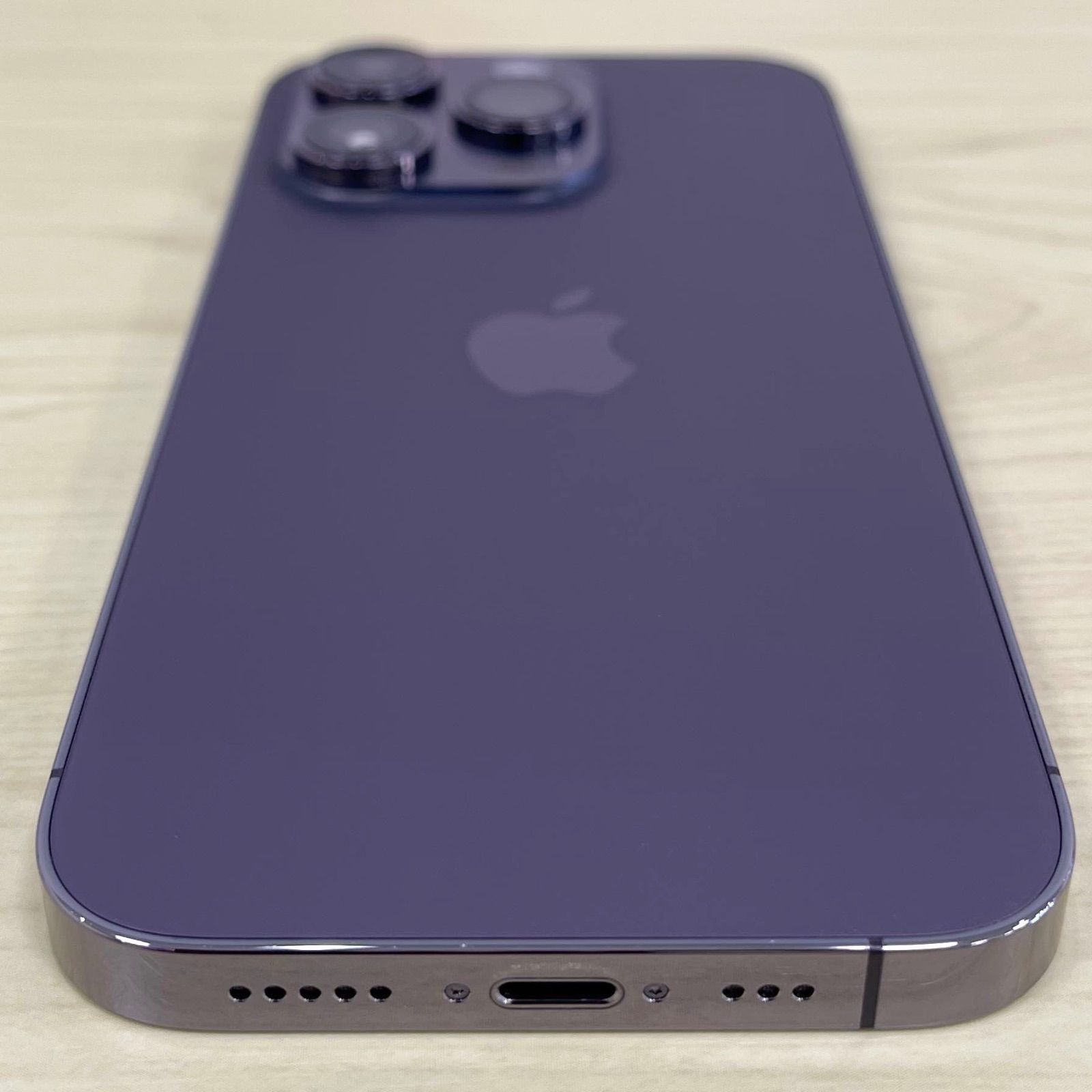 バッテリー100%】 iPhone14Pro 256GB ディープパープル SIMフリー