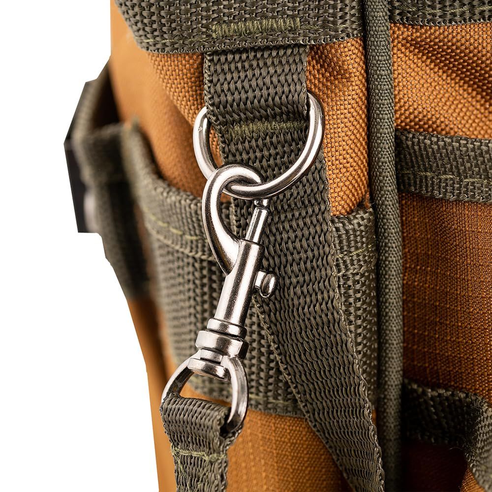 Bucket Boss Gatemouth 13 ツールバッグ ブラウン 60013 STEELWINDOWSANDDOORS_COM