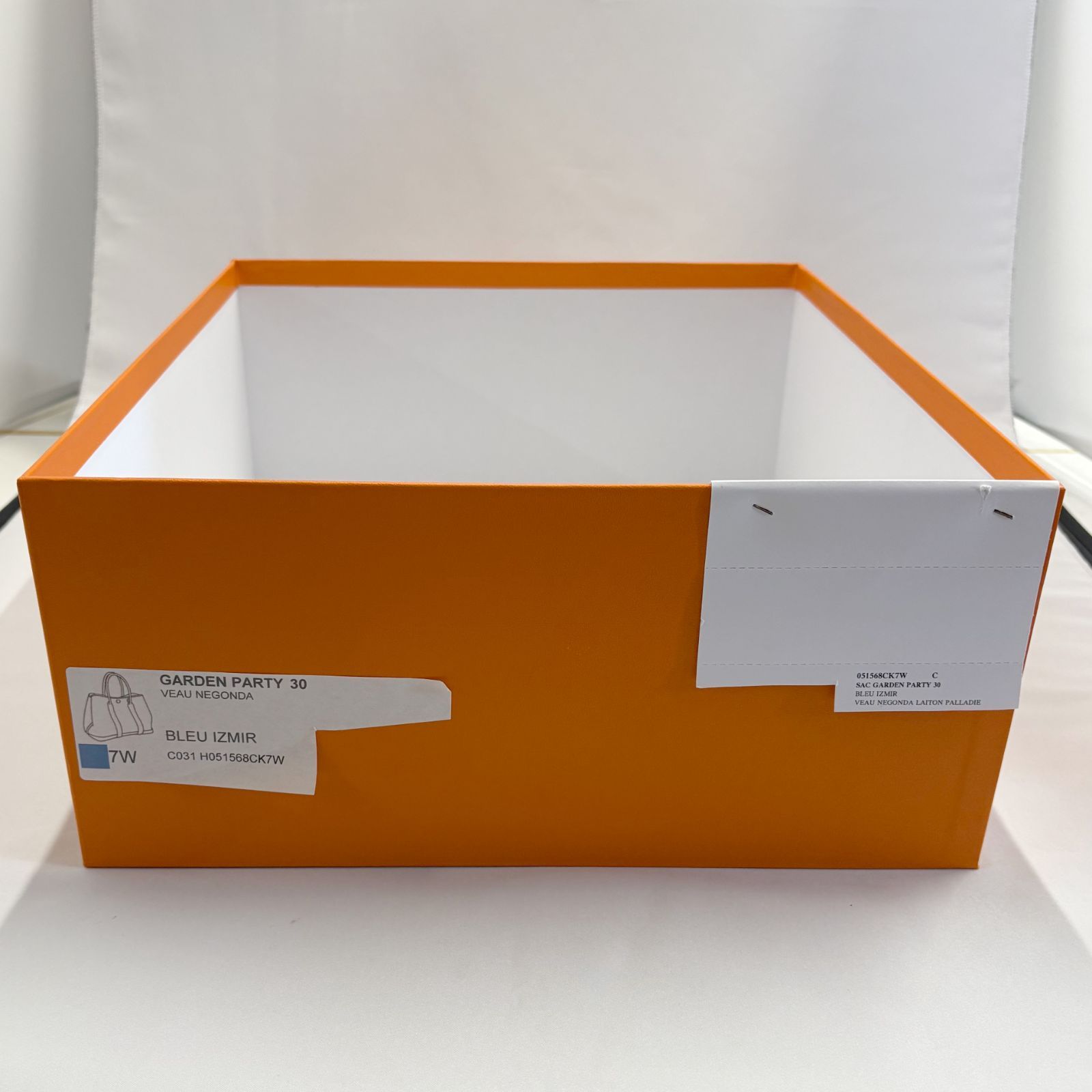 【極美品】エルメス　ガーデンパーティーPM　空箱　43×43×20 極美品】エルメス ガーデンパーティーPM 空箱 43×43×20 極美