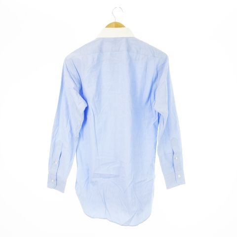 ポロ ラルフローレン POLO RALPH LAUREN ラウンド シャツ 長袖 ワンポイント 14.5 S 青 ブルー CK 8 GY 44