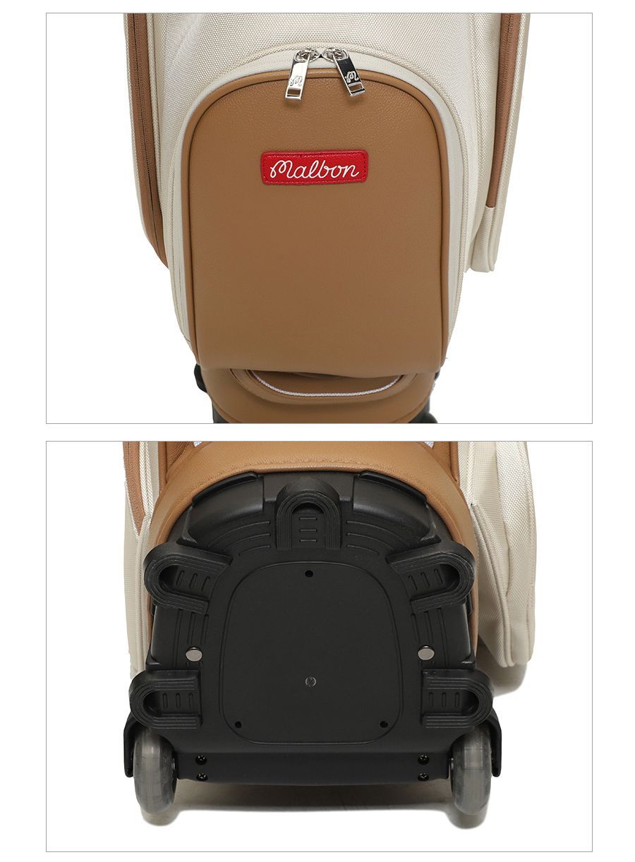 Malbon Golf マルボン キャディバッグ ゴルフバッグ キャスター型 Malbon golf 新作 マルボン ゴルフ キャディバッグ キャスター型人気