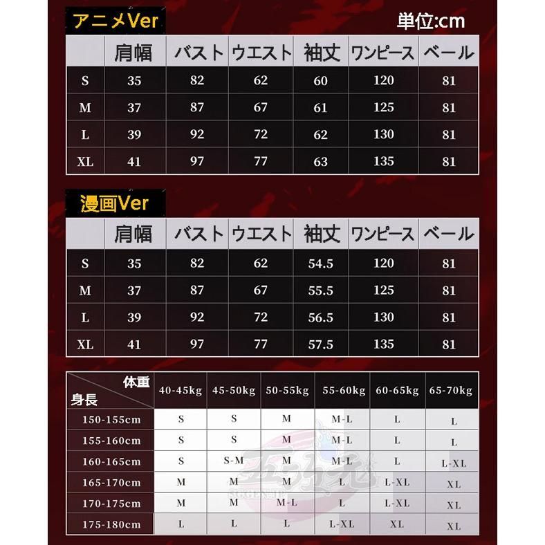 コスプレ衣装 アニメVS漫画