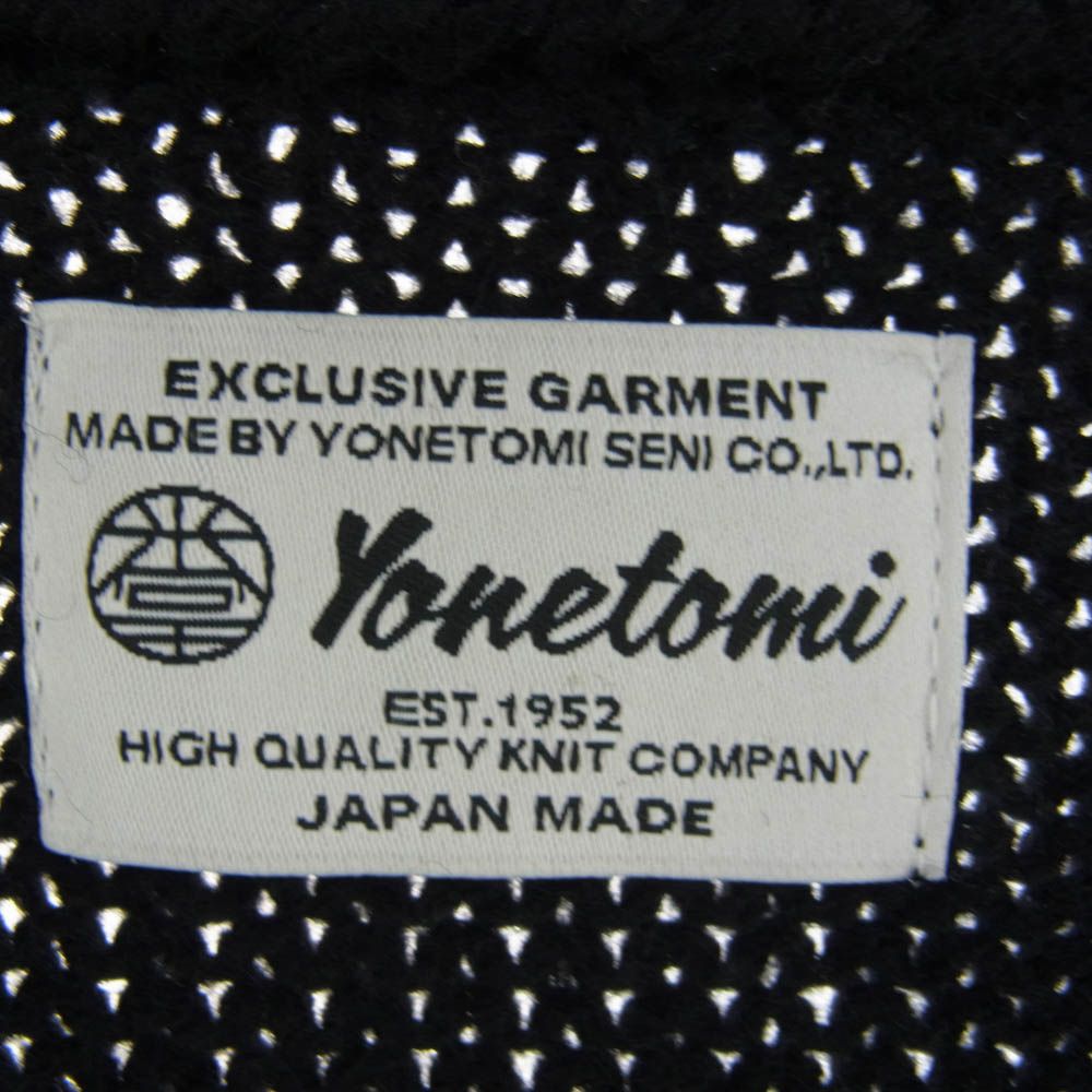 Yonetomi ヨネトミ SOFT LAMB WOOL KNIT CARDIGAN ウール ニット
