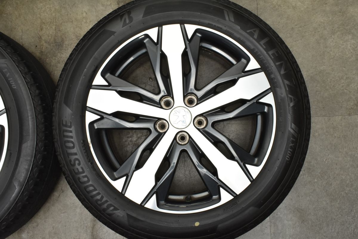 プジョー3008使用18インチアルミ プジョー3008純正アルミホイール 18インチ・7.5J 4本 正規品】プジョー