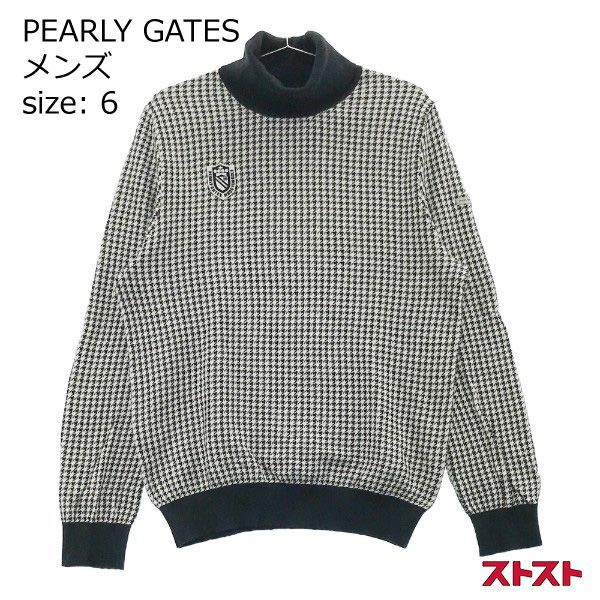 PEARLY GATES パーリーゲイツ タートルネック 長袖ニットセーター 6 