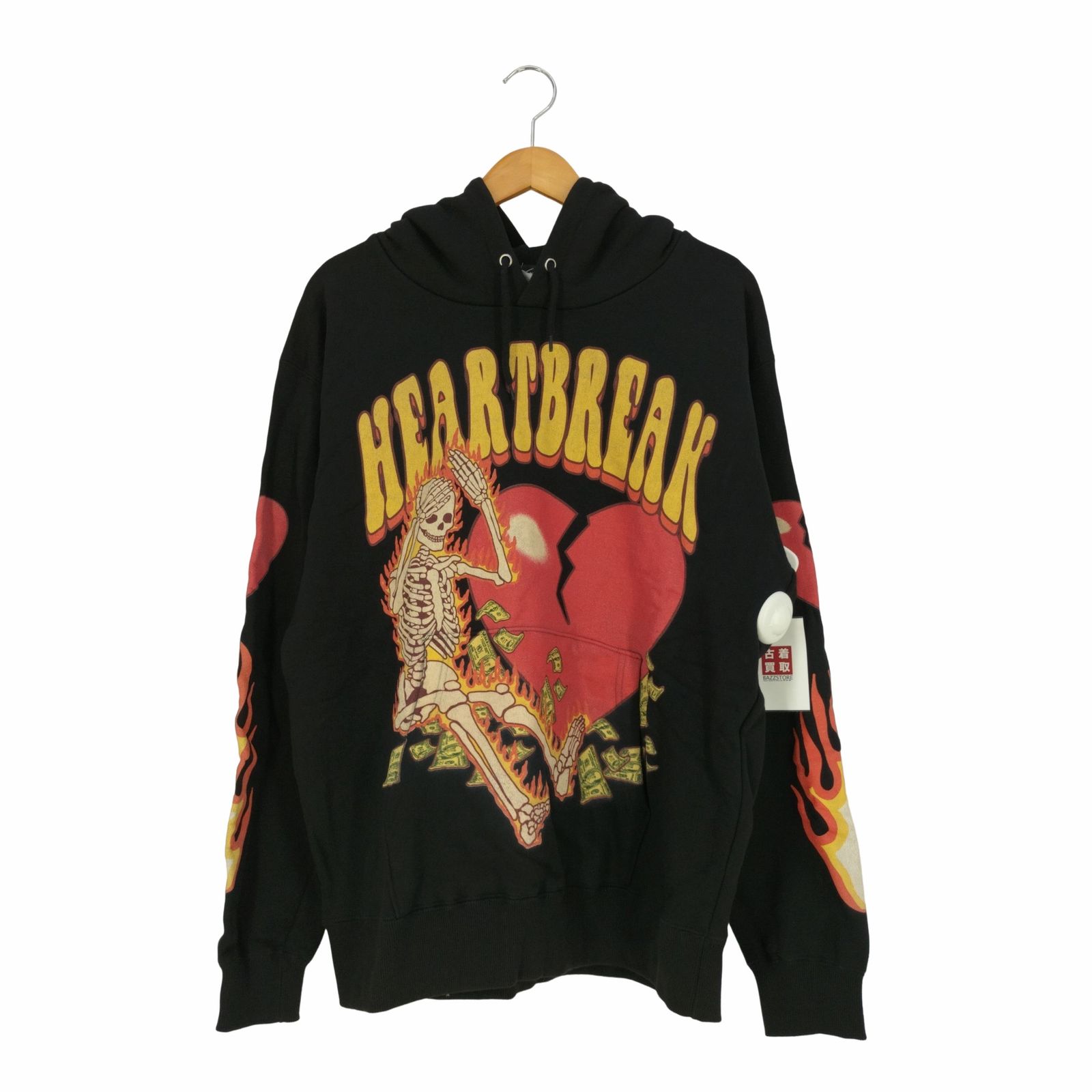 ユーズドフルギ USED古着 {{SUGATA}} HEARTBREAK HOODIE プルオーバー