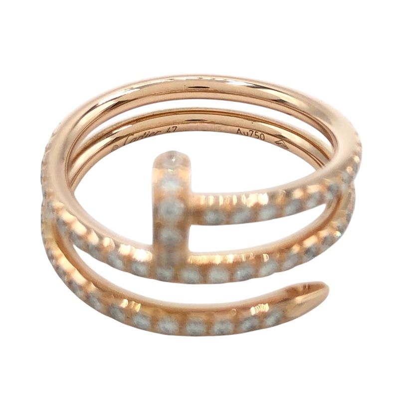 カルティエ Cartier ジュストアンクルダイヤリング K18PG ダイヤモンド  