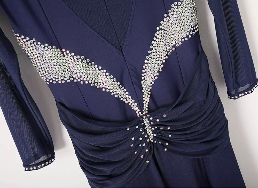 ストーン輝く?スタンダードワンピース 練習着に最適 ストーン輝く