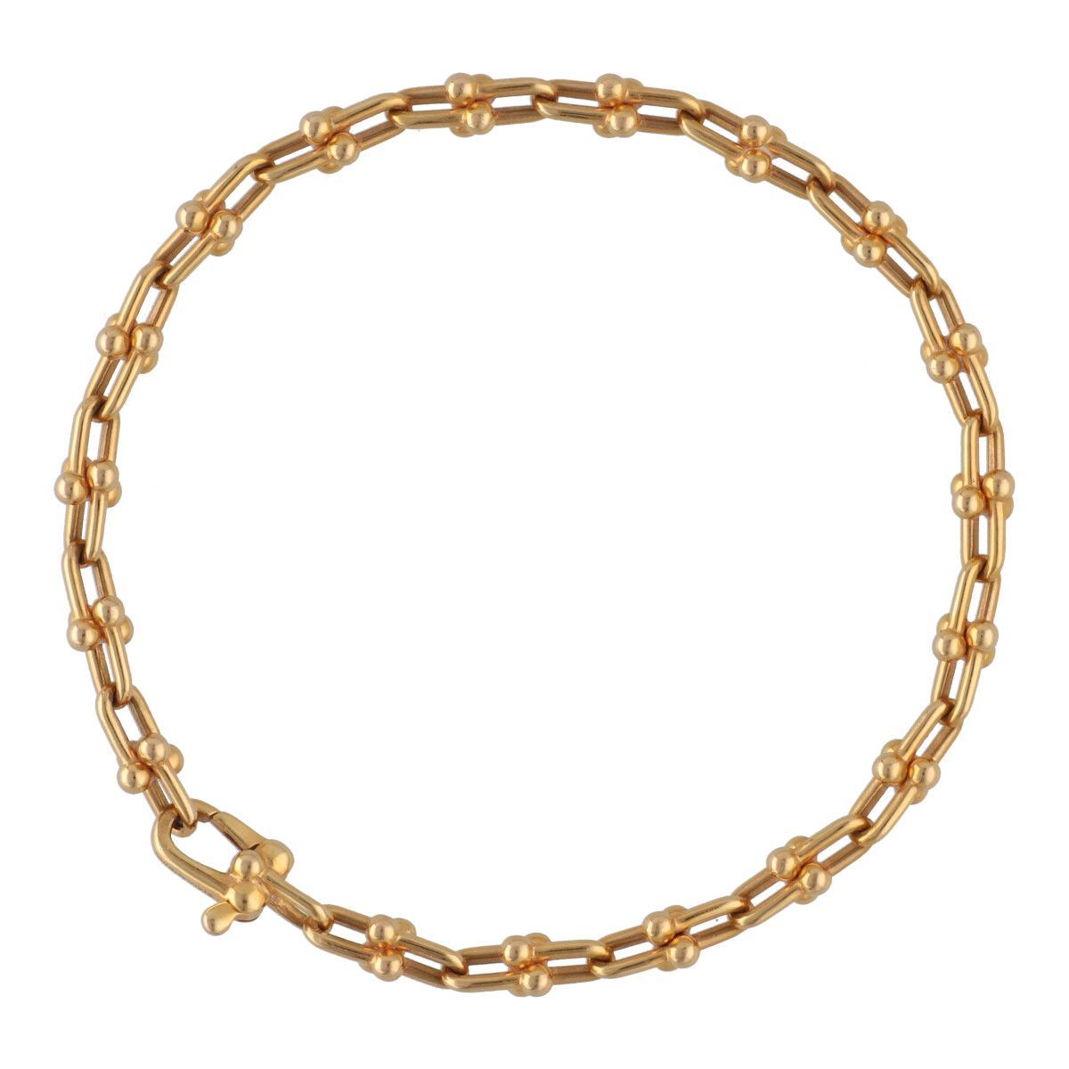 中古】 Tiffany ＆ Co. ティファニー ハードウェア マイクロ リンク 