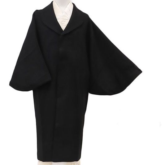 美品 単衣 三越謹製 伝統工芸士 石塚幸生落款 着物“よろけ縞