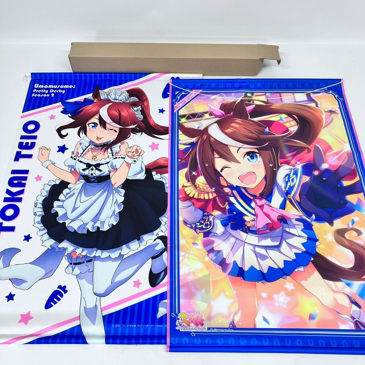 ウマ娘 B2 タペストリー トウカイテイオー メイド ver. 2個 セット / 描き下ろし POP UP SHOP