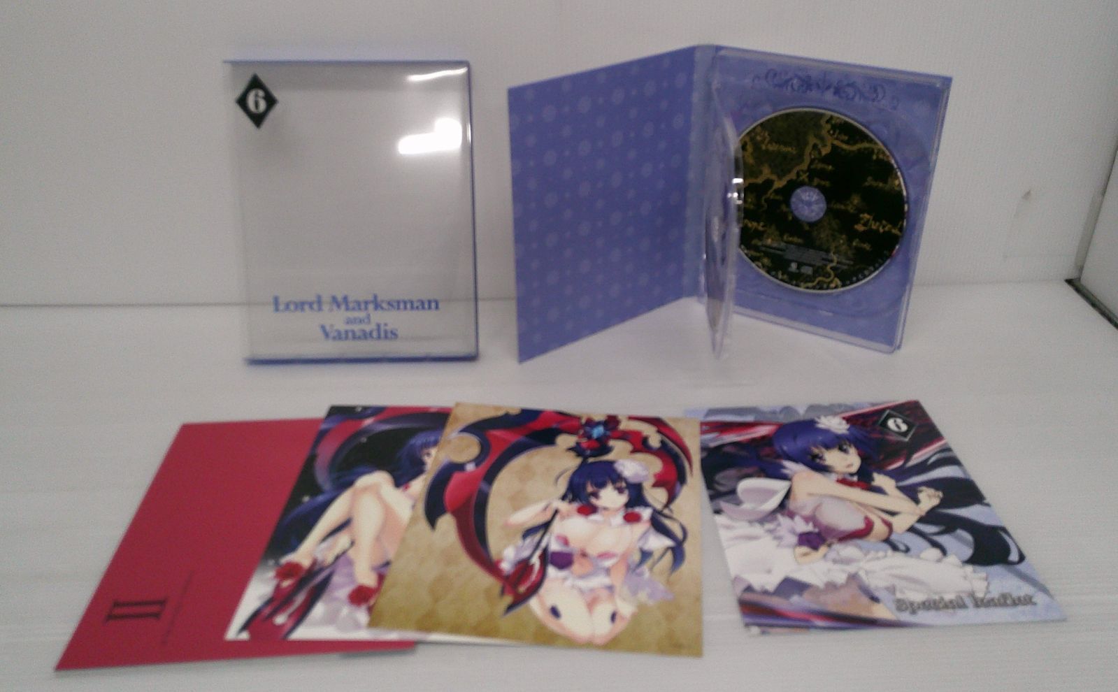 開封品】魔弾の王と戦姫 初回生産版 BOX*2付き全6巻セット Blu-ray