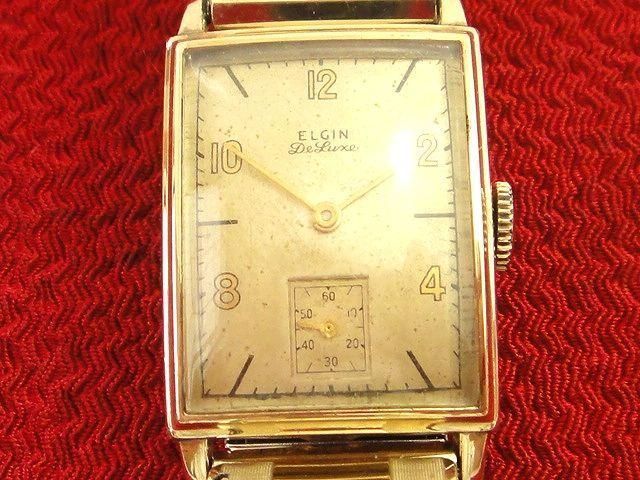 ELGIN エルジン 腕時計 手巻き 1952年 USA 小ぶり 【内祝い】 - 時計