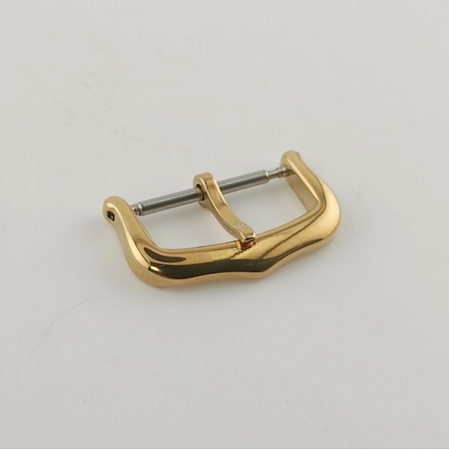 5個セット　カルティエタンク　14mm 尾錠　留め具　社外品　ゴールド　未使用 14mm 尾錠 留め具 ゴールド 【対応】 カルティエ タンク等 Cartier