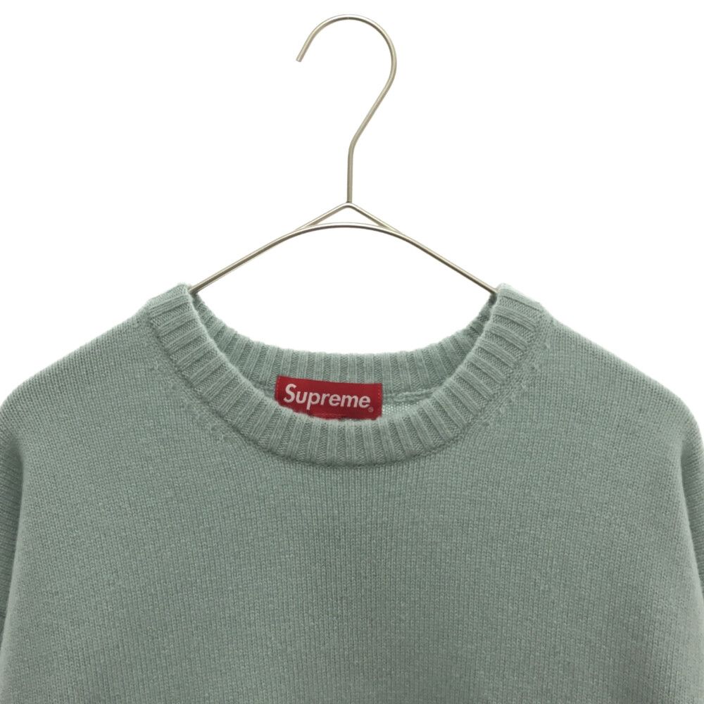 SUPREME シュプリーム 22AW Embossed Sweater エンボスロゴニットセーター