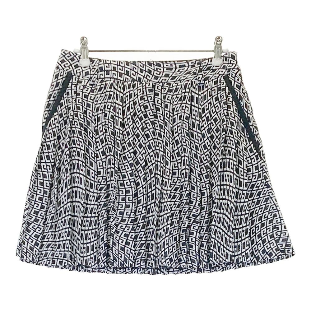 サイズ M CALLAWAY キャロウェイ モデル メッシュプリーツスカート 総柄 ブラック系 240101532240 ゴルフウェア レディース ストスト